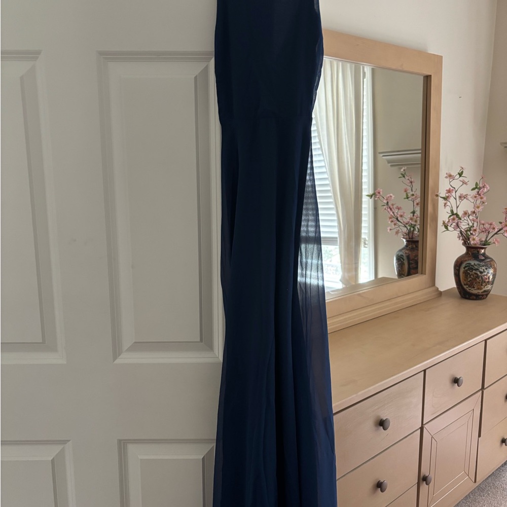 Lulu's Deep Blue Dress